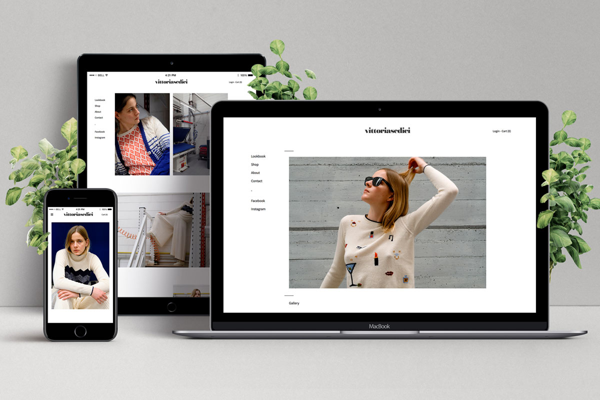 Vittoriasedici Web Mockup