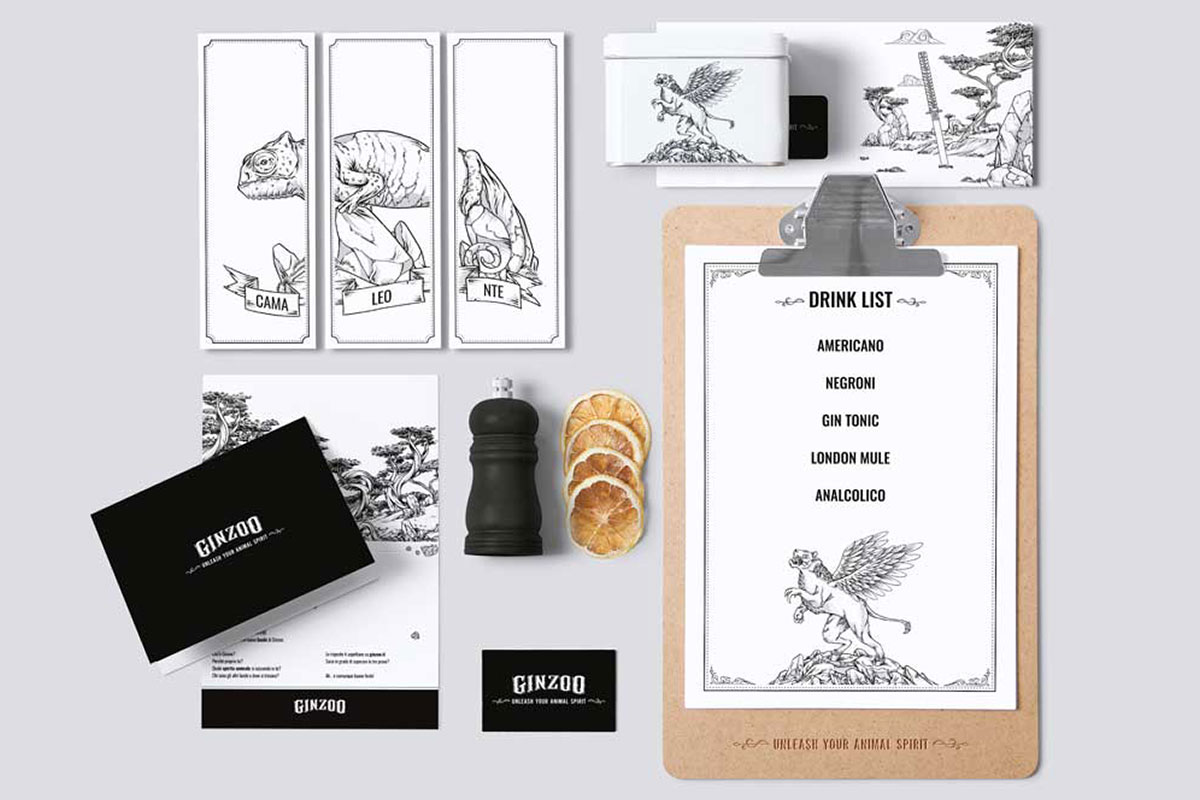 Ginzoo Identity Mockup