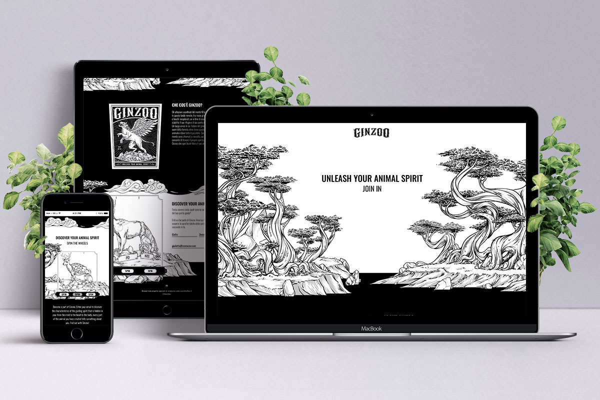 Ginzoo Web Mockup