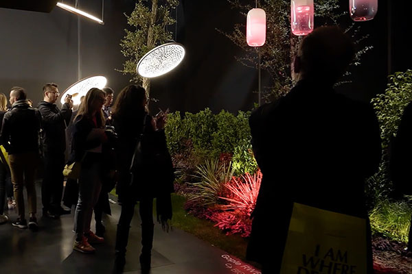 artemide exhibition people