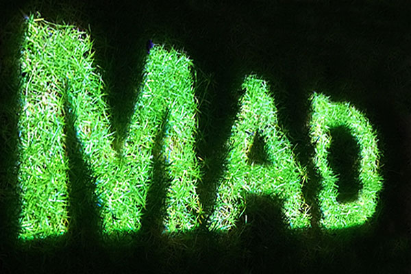 video mapping test for artemide