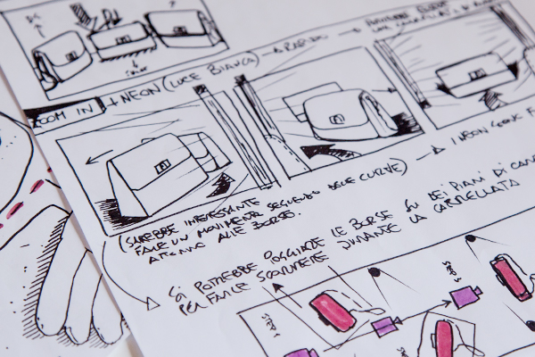 Furla storyboard created by Cromazoo 2